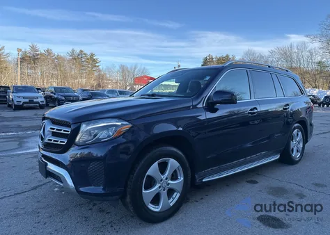 2017 Mercedes-Benz Gls 450 4Matic z USA, uszkodzony, nr VIN 4JGDF6EE9HA873755